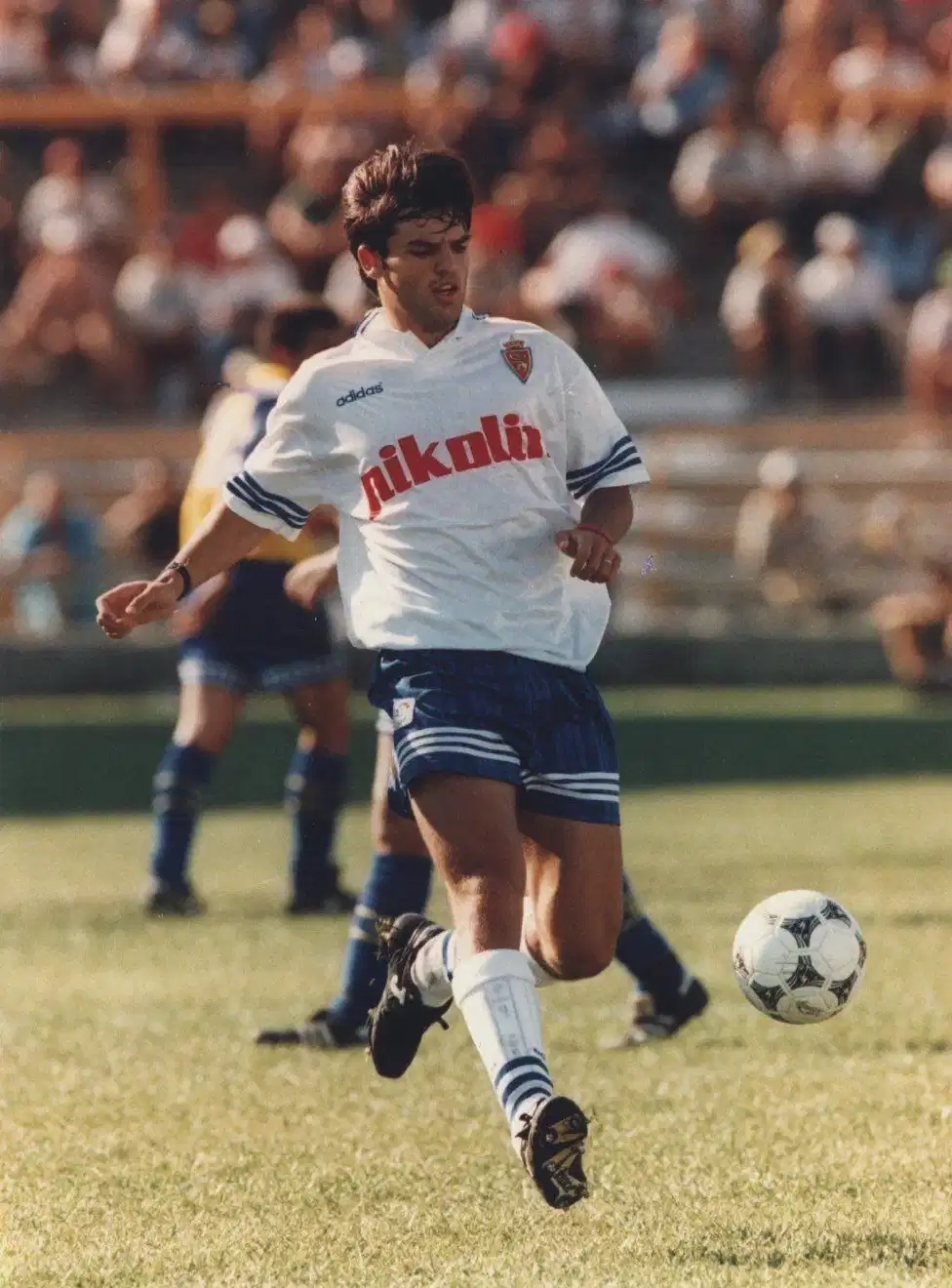 Fernando Morientes con el Real Zaragoza
