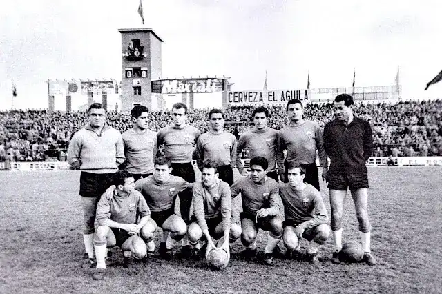 Real Zaragoza en 1960, imagen de contexto previa a la etapa de los Magníficos.