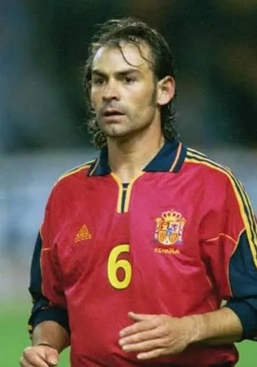 Paco Jémez con la selección española
