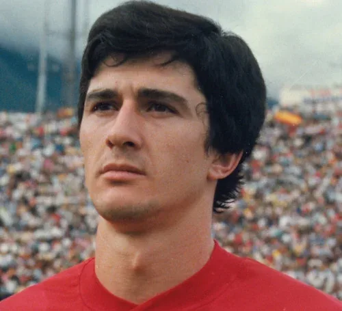 Pichi Alonso con la selección española
