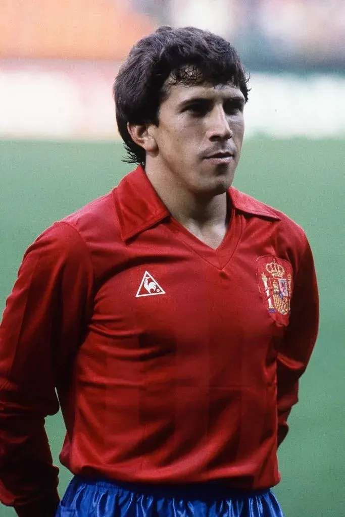 Víctor Muñoz con la selección española