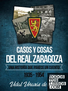 Portada de Casos y cosas del Real Zaragoza