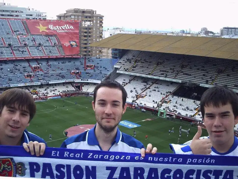 Dentro de Mestalla...