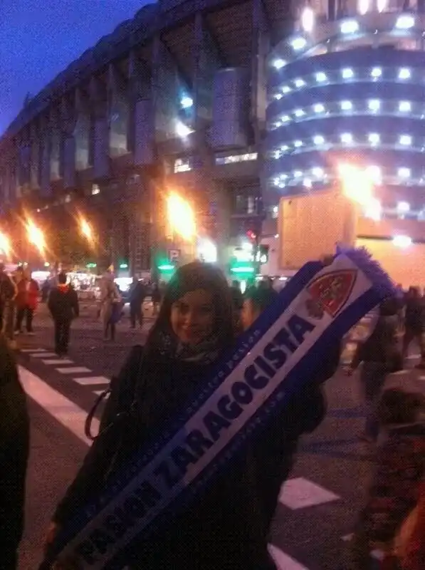 Ambientazo en los alrededores del Bernabeu, ¡vamosss!