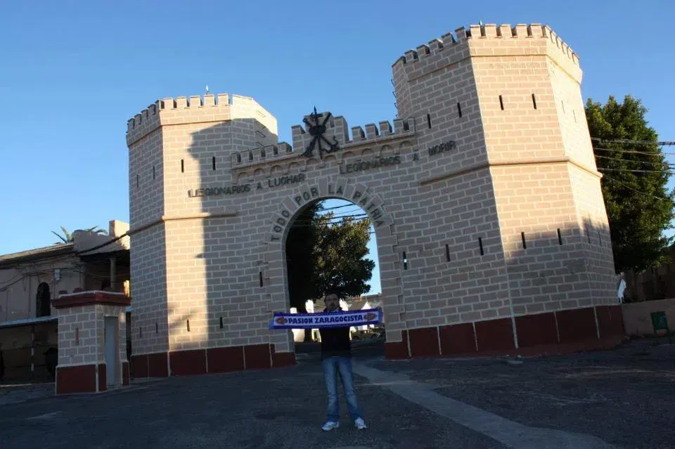 Foto hecha en el Tercio Gran Capitan 1º de la Legion en Melilla.