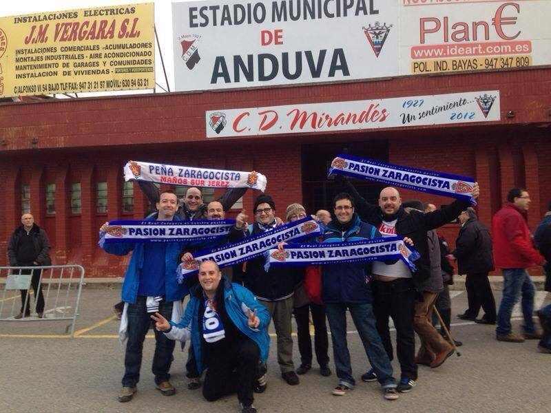 Pasión Zaragocista en Anduva...