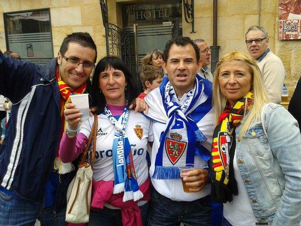 Fotos de la previa en Soria antes del partido contra el Numancia.