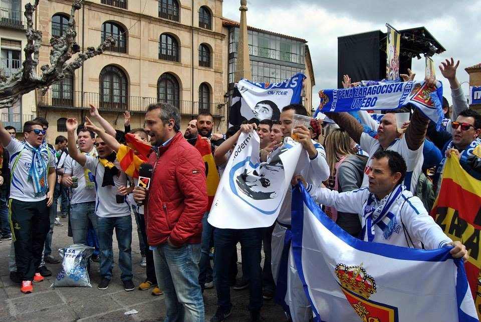 En Soria dándolo todo...