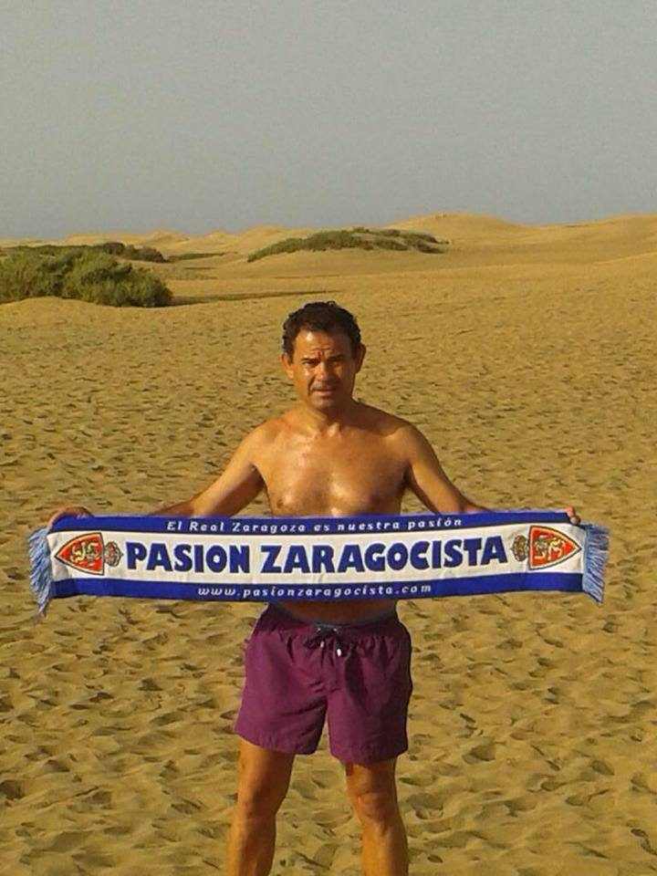 Rafa desde Maspalomas cargando pilas...