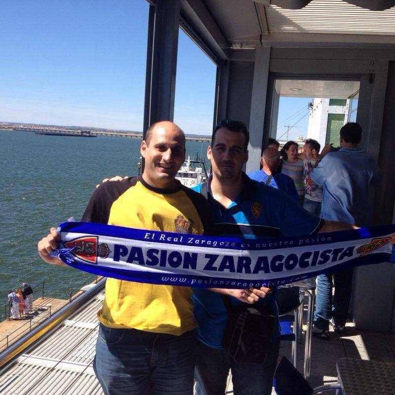 Iván y Fredi en el Puerto de Huelva, en breve al Nuevo Colombino...