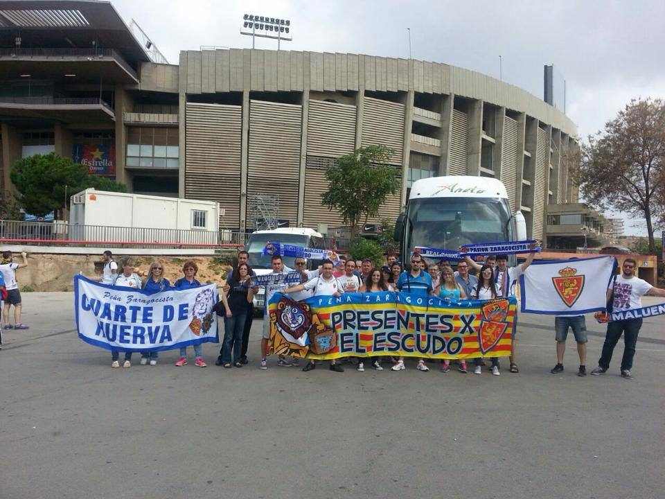 Ya ha llegado gente de Pasión a Barcelona...