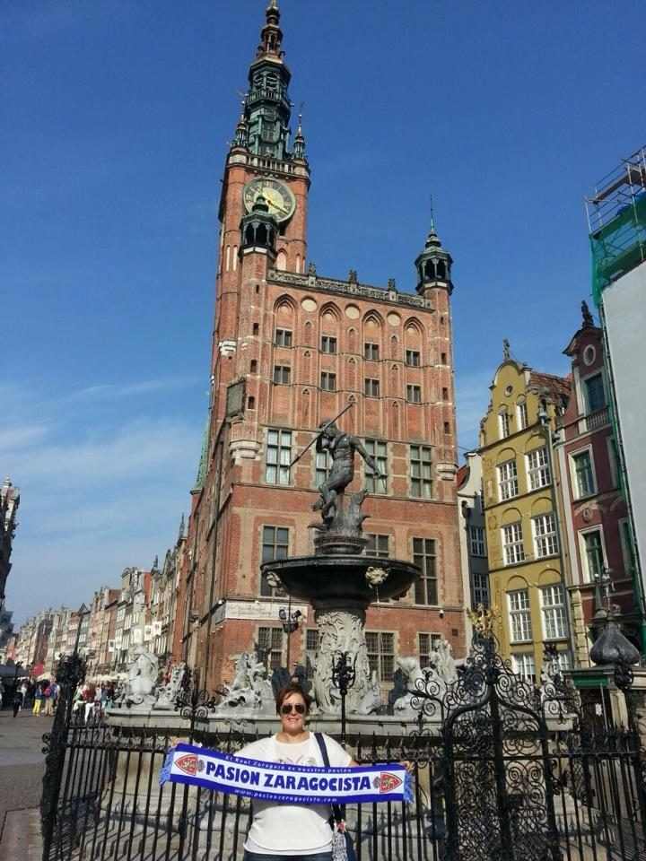 Paula nos envía esta foto desde Gdansk