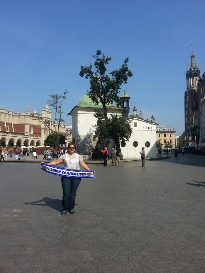 Desde Cracovia, Paula nos manda dos fotos más...