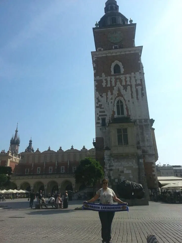 Desde Cracovia, Paula nos manda dos fotos más...