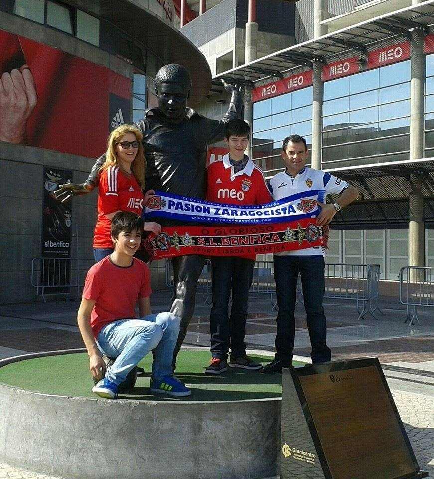 Rafa y familia en Lisboa esta Semana Santa