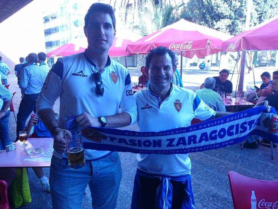 Rafa y su Pasión despues de hacer el pasillo al equipo
