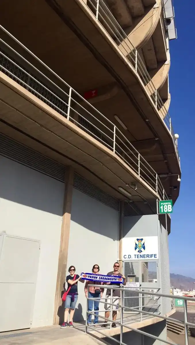 Ruth, Mati y David desde Tenerife