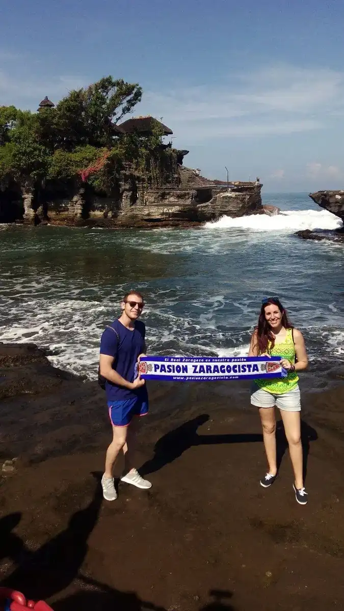 Zaragocistas de vacaciones desde Alam Anda en Bali... @RealZaragoza #RealZaragoza #Zaragoza