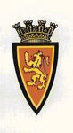 Escudo zaragocista con corona mural